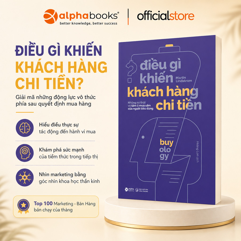Sách - Điều Gì Khiến Khách Hàng Chi Tiền? (Alpha Books)
