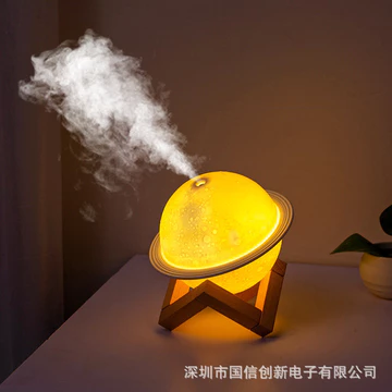 Máy tạo độ ẩm hành tinh Máy tạo độ ẩm 5V Khối lượng sương mù lớn Máy khuếch tán hương thơm USB lọc độ ẩm tạo độ ẩm không khí