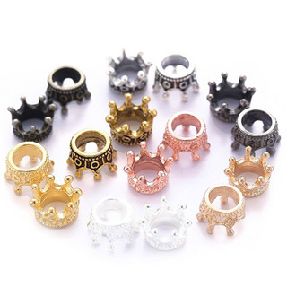 Phụ kiện trang sức Móc Vương miện hợp kim DIY Dây chuyền vòng tay Hạt trang trí Vintage sáng tạo