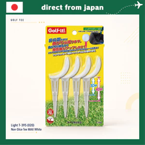 Lite Light T-395 Non-Slice Tee MAX White – Tee golf chống slice, tăng khoảng cách màu trắng