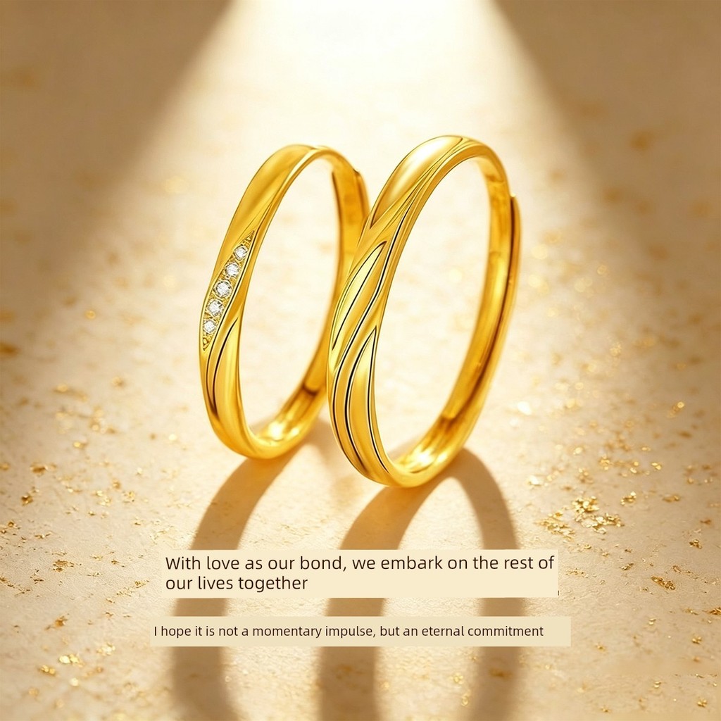 Moissanite Wedding Ring by cross_serene_shop2.my