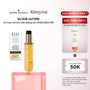 Lõi refill tinh dầu dưỡng giúp tóc bóng mượt & giảm chẻ ngọn - Kérastase Elixir Ultime Oil 75ml