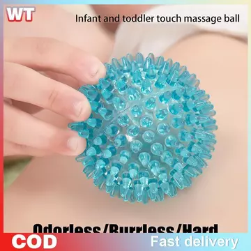[WT] Bóng Spiky Rỗng Mềm Trong Suốt Phục Hồi Sức Mạnh Tập Thể Dục Giảm Căng Thẳng Massage Bóng Cho Tay Cổ Tay Bóng Tập Luyện Tay