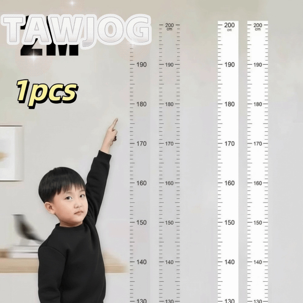 Miếng Dán Tường Nhà đo Chiều Cao Cho Bé Và Người Lớn 2m,chống thấm nước,Bề Mặt Tự Dính,Dễ Ghi Chú