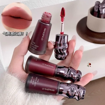 | 【his romand】 | ✮SHAQINUO Mờ Màu Cố Định Son Bùn Matte Lip Glazing Son Môi Làm Trắng Son Môi Sinh Viên Sản Phẩm Trong Nước Ánh Sáng Trơn Trang Điểm Mềm Sương Mù❆