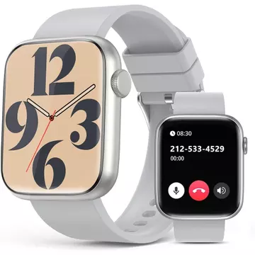 Đồng hồ thông minh dành cho nữ có cuộc gọi Bluetooth, Máy theo dõi sức khỏe toàn màn hình cảm ứng 1.9 '' HD, Đồng hồ thông minh có nhịp tim Máy đo huyết áp oxy trong máu, Theo dõi sức khỏe thể thao 12