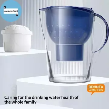 Onemetertomj Dung Tích Lớn 3.5L Máy Lọc Nước Ấm Siêu Tốc 4 Lớp Lọc Nước Sâu Bình Lọc Nước Cho Gia Đình Xử Lý Nước Uống Hàng Ngày EN