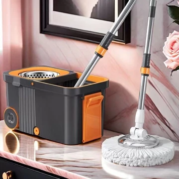 Mới Không Tay Lau Nhà Dụng Cụ Tiện Dụng Xoay Cây Lau Nhà Một Cây Lau Nhà Sạch Hộ Gia Đình Xô Cây Lau Nhà Khô Xô Cây Lau Nhà
