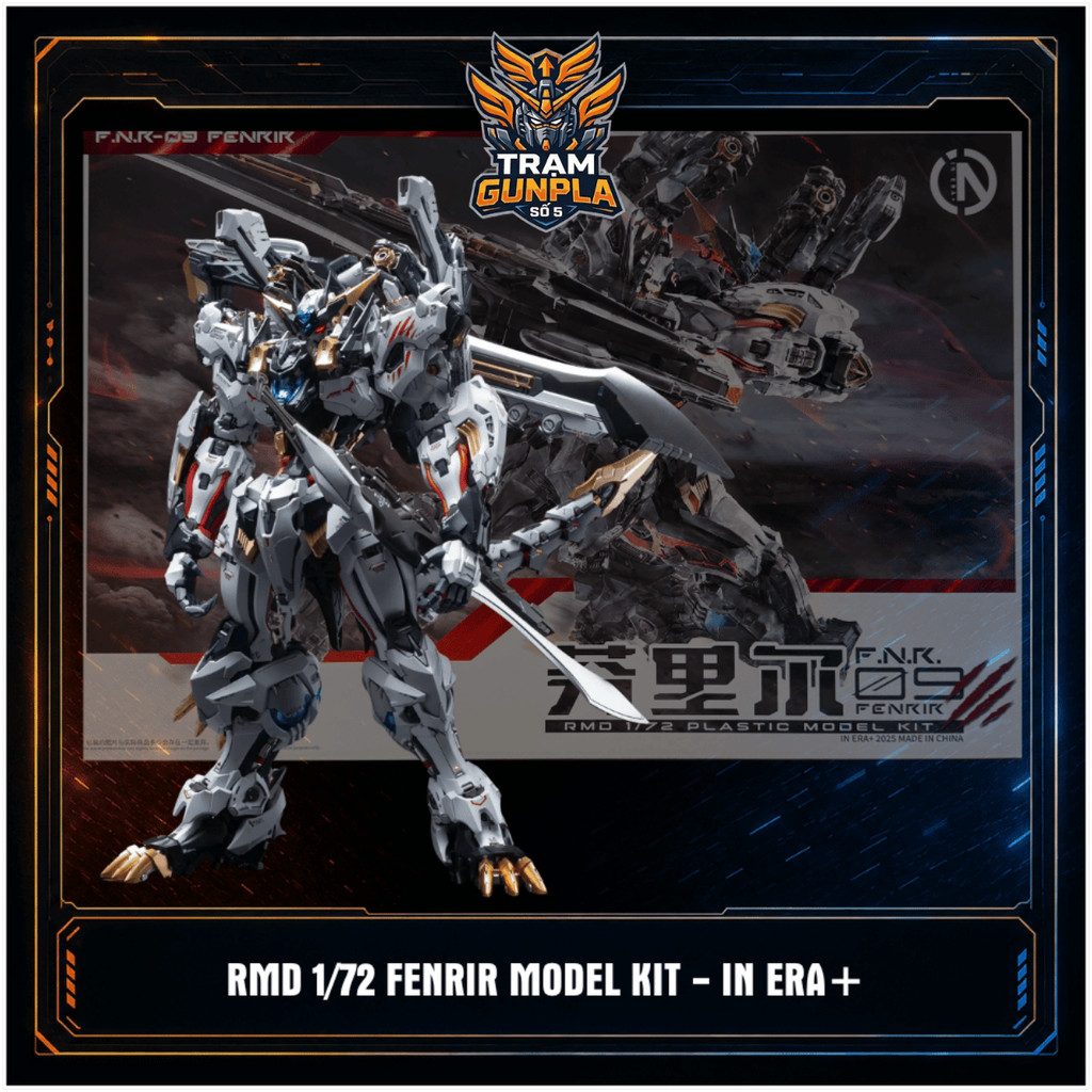 SẴN - MÔ HÌNH LẮP RÁP IN ERA+ RMD 1/72 FENRIR MODEL KIT (CÓ BASE, DECAL NƯỚC) | BigBuy360 - bigbuy360.vn