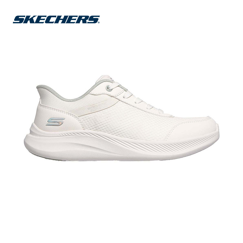 [ĐỘC QUYỀN ONLINE] Giày Thể Thao Nữ Skechers Slip-Ins BOBS Sport Moda Flex Inspiring Me Thường Ngày - 117736-WHT