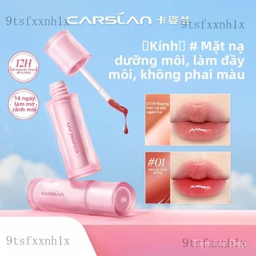 Son môi Son kem bóng gương giữ màu lâu, dưỡng ẩm, không dính cốc, làm mờ vân môi, tôn da trắng tự nhiên, son làm đầy môi