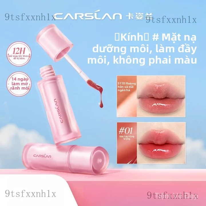 Son môi Son kem bóng gương giữ màu lâu, dưỡng ẩm, không dính cốc, làm mờ vân môi, tôn da trắng tự nhiên, son làm đầy môi
