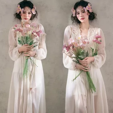 Studio Ảnh Retro Chủ Đề Ảnh Quần Áo Phong Cách Mới Tranh Sơn Dầu Ren Gạc Váy Đẹp Nguyên Chất Desire Nghệ Thuật Chụp Ảnh Quần Áo