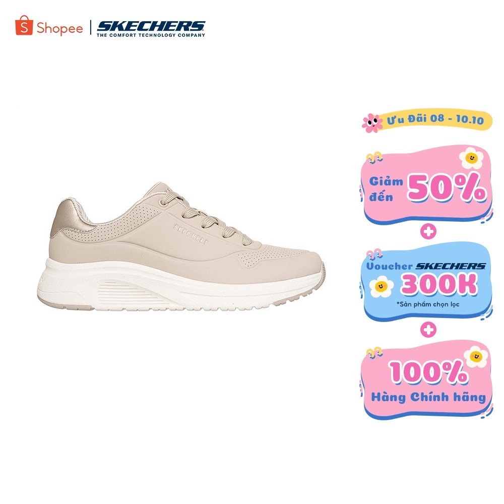 [ĐỘC QUYỀN ONLINE] Giày Thể Thao Nữ Skechers Street UNO Lite 2 Thường Ngày - 190265-NAT Memory Foam