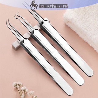 Onetimingfine 8CM Cell Mụn Đầu Đen Kẹp Nhíp Thẩm Mỹ Viện Cạo Đặc Biệt Đóng Hiện Vật Hỗ trợ giảm mụn Dụng Cụ VN