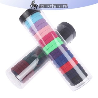 Onetimingfine 20 Cái / bộ Nữ Co Giãn Tóc Đuôi Ngựa Giá Đỡ Dây Cao Su Nhiều Màu Sắc VN