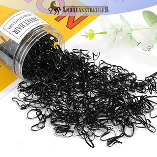 Onetimingfine Mới 500 Chiếc Bé Gái Nhiều Màu Sắc Dùng Một Lần Dây Buộc Tóc Trẻ Em Đuôi Ngựa Giá Đỡ Dây Trẻ Em Phụ Kiện Tóc VN