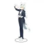 SQ11 Uma Musume: Lọ Lem Màu Xám Đứng Đĩa Acrylic Đứng Ký Hiệu Để Bàn Anime Trang Trí