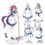 HT3 Uma Musume: Lọ Lem Màu Xám Đứng Tấm Acrylic Đứng Ký Hiệu Để Bàn Anime Trang Trí TH3