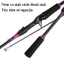 Cần Câu Lure Carbon 1m65/1m8 - Chất Liệu Xoắn, Phù Hợp Câu Biển & Nước Ngọt, Siêu Nhạy & Bền