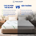 Nệm cao su non thế hệ mới gấp 2 Trung Nguyên, nệm gấp gọn tiện lợi, êm ái, đàn hồi thoáng khí đủ kích thước theo yêu cầu — ảnh 4