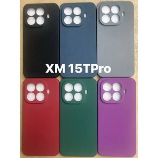Dành Cho Xiaomi 15T Pro 15 T Sandstone Matte TPU Dành Cho Xiaomi Mi15Tpro 14T 13T Siêu Mỏng Chống Sốc Silicon Ốp Lưng Mềm