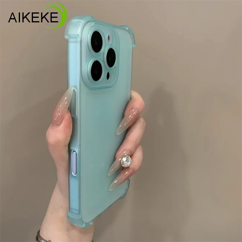Ốp Điện Thoại Ice Mist Cho Honor X7D X6C 400 Pro Lite Smart X70i X70 Magic 8 Pro 5G 4G Ốp Lưng Mờ Sang Trọng Kinh Doanh Dễ Thương Đơn Giản Túi Khí Mềm Vỏ Chống Sốc