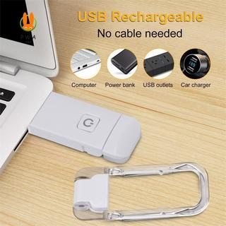 Đèn đọc sách LED có thể điều chỉnh độ sáng - Kẹp đánh dấu bảo vệ mắt USB di động