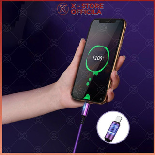 Dây sạc thông minh tự ngắt Type C/Micro/LN, cáp dù có đèn báo sạc, chống chai pin, bảo vệ điện thoại - DSBDTN
