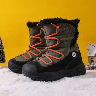 Thể Thao Ngoài Trời Trẻ Em Sói Móng Vuốt Giày Tuyết Móng Vuốt Thép Chống Trơn Trượt Giày Cotton Chơi Giày Tuyết