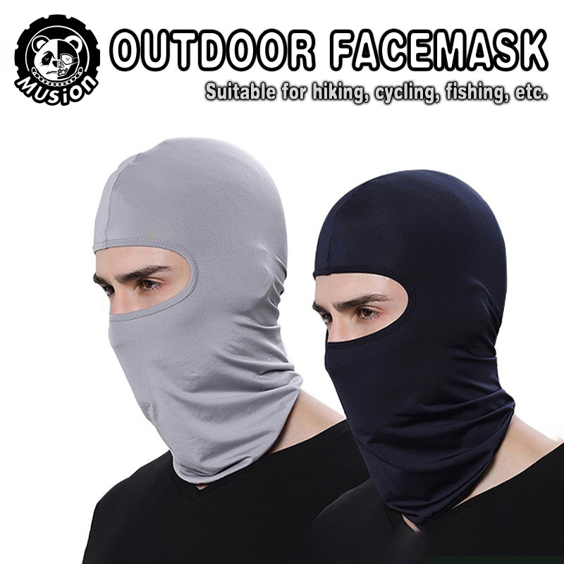 Musion Balaclava bảo vệ mắt và da, phù hợp đi xe đạp, trượt tuyết và lái xe máy, chống tia UV hiệu quả.
