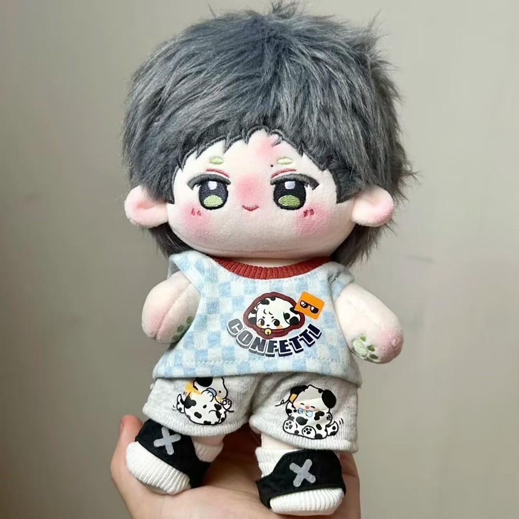 Đóng Hộp Soda Quần Áo Cho Bé 20cm Cotton Búp Bê Quần Áo Không Tay Áo Thun Đẹp Trai Búp Bê Dễ Thương Thay Thế 4.15