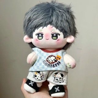 Đóng Hộp Soda Quần Áo Cho Bé 20cm Cotton Búp Bê Quần Áo Không Tay Áo Thun Đẹp Trai Búp Bê Dễ Thương Thay Thế 4.3