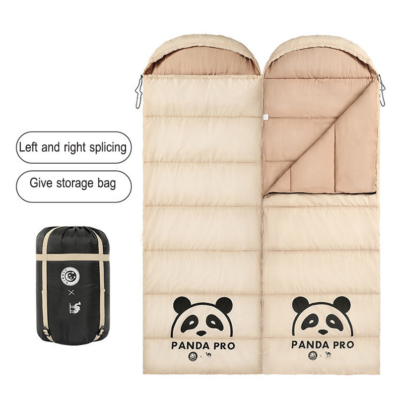 Túi ngủ cắm trại chất liệu cotton chống gió ấm áp