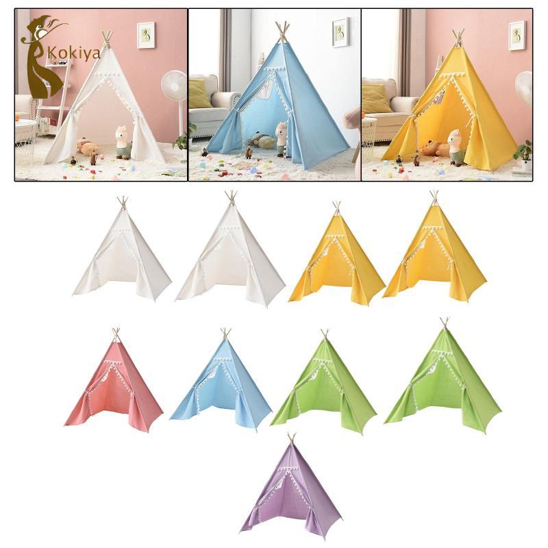 Lều Teepee dành cho trẻ em để vui chơi trong nhà và ngoài trời, Quà tặng cho không gian sinh hoạt