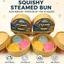 Đồ chơi Squishy bánh bao QEARY, Bánh bao Squishy mềm dễ thương dạ quang, Bé trai Bé gái Phục hồi chậm Pinch dạ quang Cảm giác Fidget Ball Trẻ em