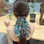 Dây buộc tóc Fairy Mesh Scrunchies - Nhẫn tóc co giãn lớn dành cho bé gái tạo kiểu