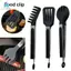Một Thép Không Gỉ Silicon Nhà Bếp Kẹp Bbq Kẹp Salad Dụng Cụ Nấu Ăn Thực Phẩm Phục Vụ Lưỡi Thiết Bị Nhà Bếp Phần