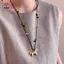 Dễ Thương Bề Mặt Mịn Mờ Màu Hoạt Hình Ngựa Nhiều Màu Hạt Mặt Dây Chuyền Nelaces Dành Cho Nữ Dây Điều Chỉnh Dây Áo Len [Mina]
