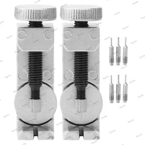PYCOU 2 Chiếc Dây Đeo Đồng Hồ Tẩy, Kim Loại Pin Punch Có Thể Điều Chỉnh Chiều Cao Dây Đồng Hồ Điều Chỉnh, Dụng Cụ Tháo Pin Chuyên Nghiệp Sửa Chữa Đồng Hồ