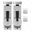 PYCOU 2 Chiếc Dây Đeo Đồng Hồ Tẩy, Kim Loại Pin Punch Có Thể Điều Chỉnh Chiều Cao Dây Đồng Hồ Điều Chỉnh, Dụng Cụ Tháo Pin Chuyên Nghiệp Sửa Chữa Đồng Hồ