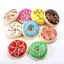 Đồ chơi bóp bánh mì Donut QEARY, Bánh rán PU phục hồi chậm Đồ chơi phục hồi chậm, Mô hình mô phỏng Đồ chơi giả nhân tạo mềm Bánh rán Đồ chơi Squishy Đạo cụ chụp ảnh