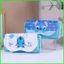 HT3 Stitch Hoạt Hình Dễ Thương Hai Lớp Hộp Đựng Bút Học Sinh Túi Bảo Quản Dung Tích Lớn Túi Văn Phòng Phẩm TH3