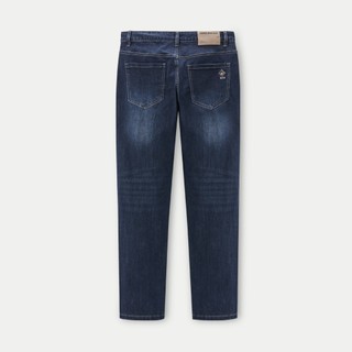 [HỎA TỐC 4H] Quần Jeans Nam HLA Cotton Co Giãn – Dáng Đứng Chuẩn Form