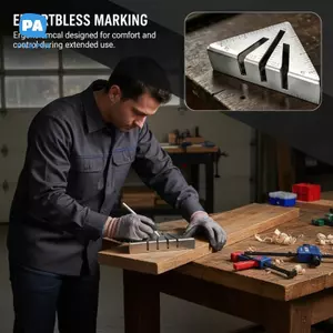 Thước đo mét đa chức năng Miter Square 22,5 / 45 / 90 độ 5 / 8 / 10 Inch để đo đánh dấu chế biến gỗ VN