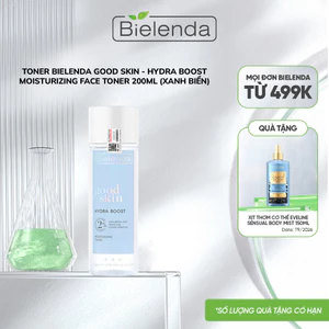 Toner Bielenda Good Skin - Hydra Boost Moisturizing cấp nước, làm dịu và phục hồi da 200ml