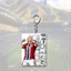 SQ11 2026 Trận đấu bóng đá Erling Haaland Acrylic Móc khóa Kylian Mbappe Mặt dây chuyền cho ba lô Túi & chìa khóa