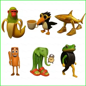 PS1 Ý Brainrot Nhân Vật Hành Động Tralaero Tralala Bombardier Crocodilo Lirili Larila Mô Hình Búp Bê Đồ Chơi SP1