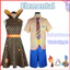 Phim Nguyên Tố Cosplay Trang Phục Ember Lumen Wade Ripple COS Dành Cho Trẻ Em Người Lớn Đầm Áo Sơ Mi Bộ Quần Halloween