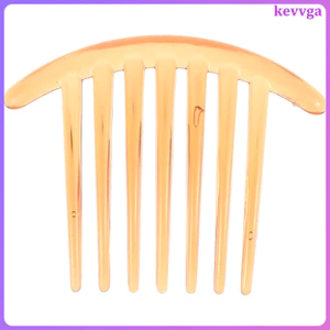 2 Chiếc Nữ Pháp Lược Tóc Dụng Cụ Tạo Kiểu Tóc Răng Rộng Bên Lược Phụ Kiện Tóc Cho Tóc Dày Mỏng Nữ Cô Gái kevga